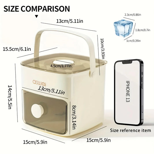 Home Haven Ends™ FrostCube™ Ice Maker Box – 48 Grid Easy Release Ice Cube Tray