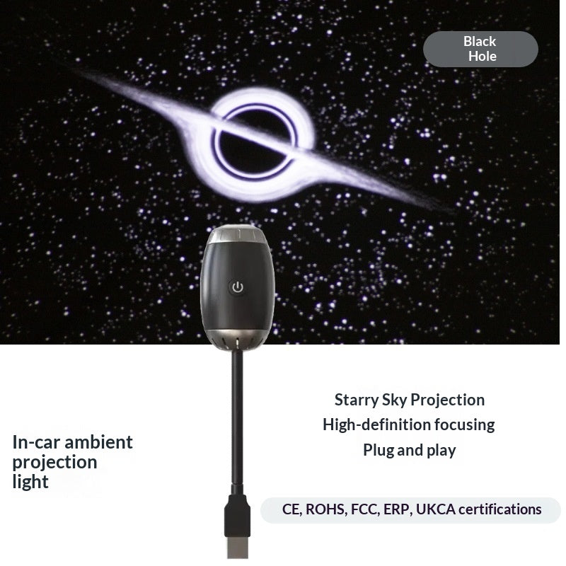 GalaxyDrive™ Star Projector | USB Milky Way Ambient Light – Home Haven Ends™