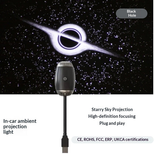 GalaxyDrive™ Star Projector | USB Milky Way Ambient Light – Home Haven Ends™