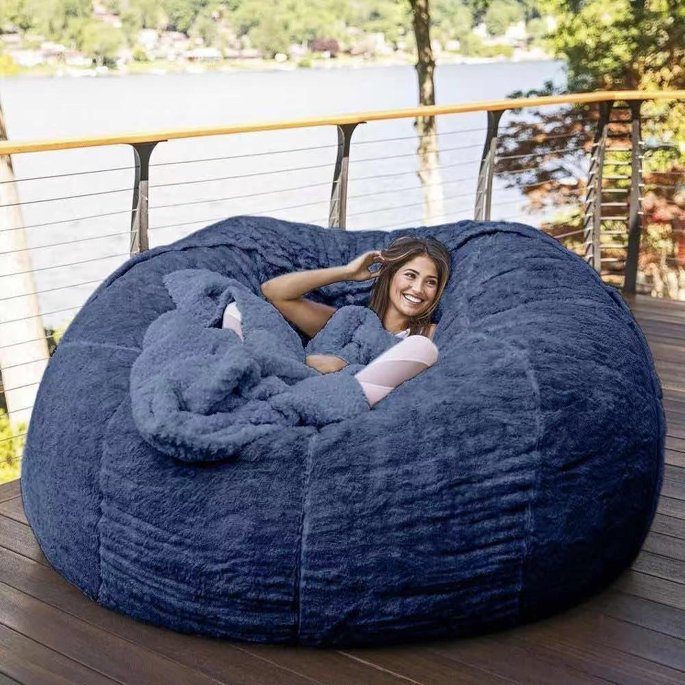 iant Lazy Bean Bag Chair – Soft Plush Lounge Sofa for Living Room & Bedroom