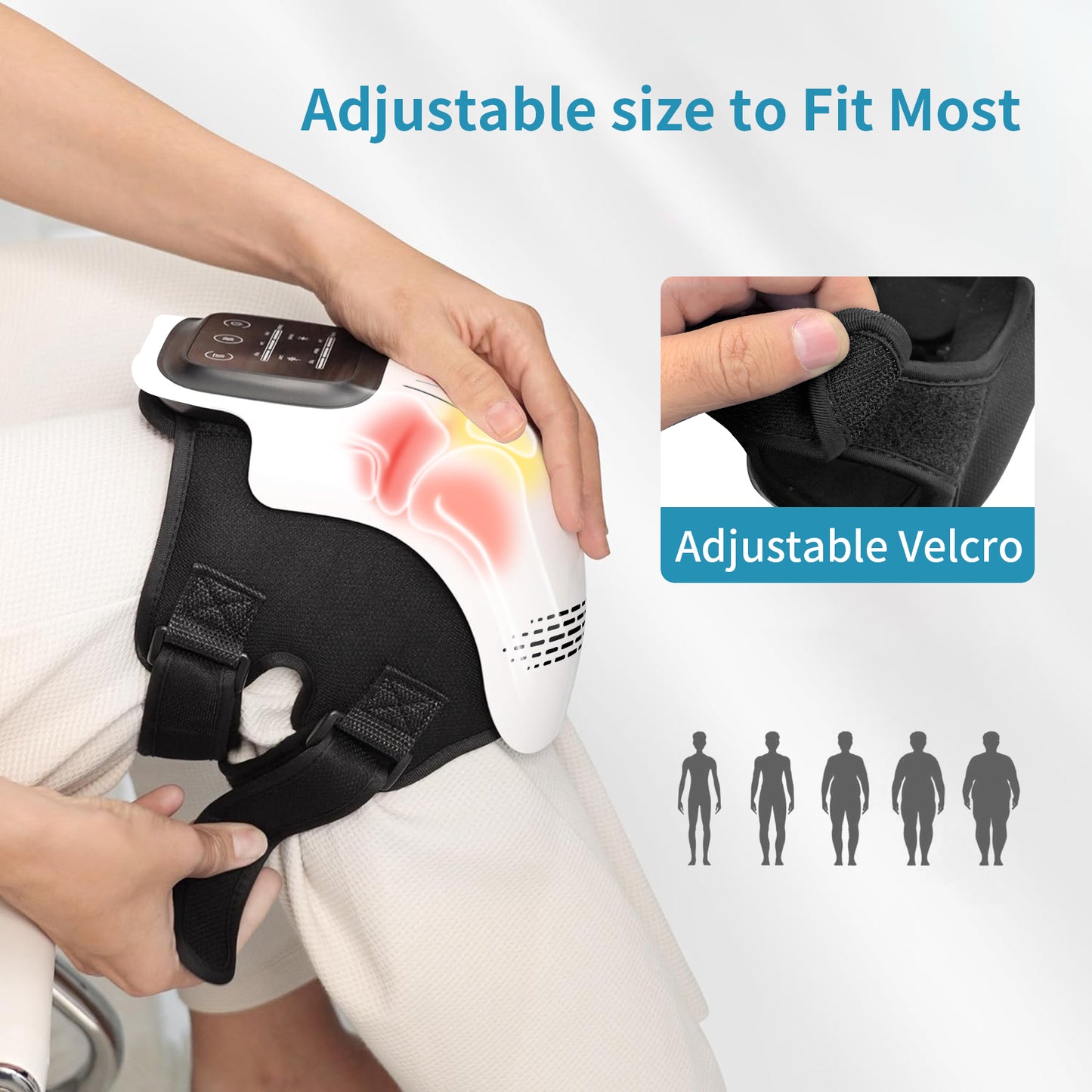 ThermaRelief™ Smart Knee Massager – Infrared Heat Therapy