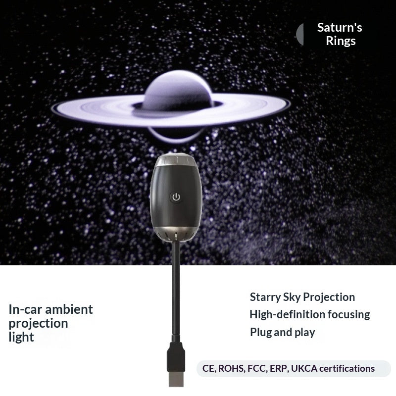 GalaxyDrive™ Star Projector | USB Milky Way Ambient Light – Home Haven Ends™