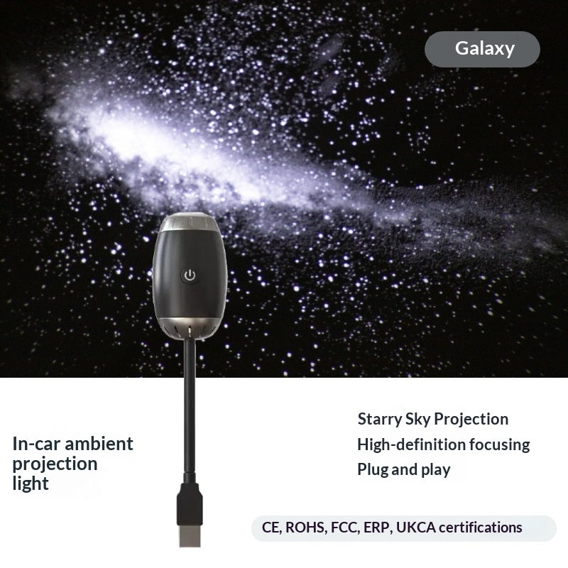 GalaxyDrive™ Star Projector | USB Milky Way Ambient Light – Home Haven Ends™