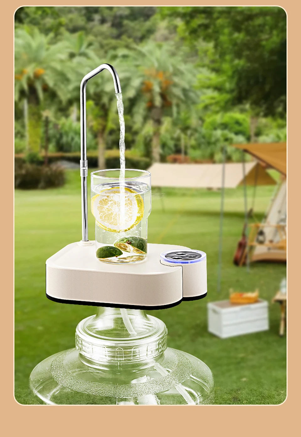 Smart Rechargeable Water Pump Dispenser