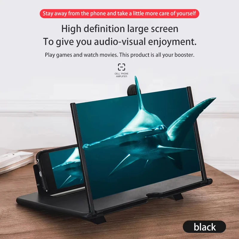ViewMax™ HD Mobile Phone Screen Amplifier – 12 Inch Anti Blue Light Screen Magnifier