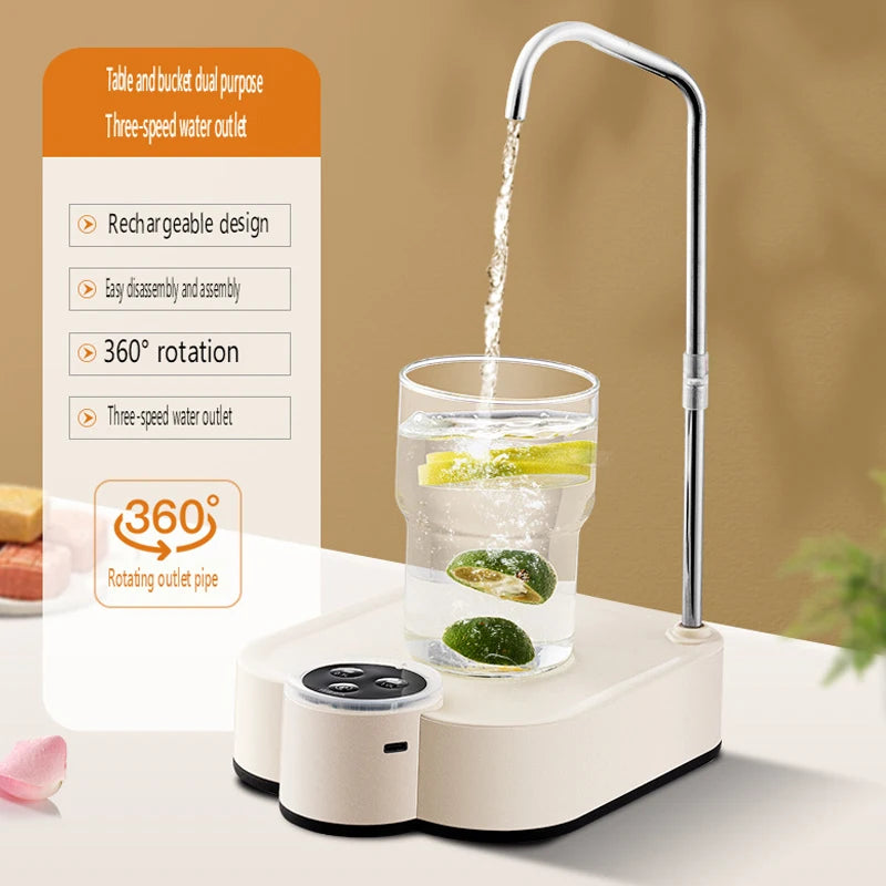 Smart Rechargeable Water Pump Dispenser