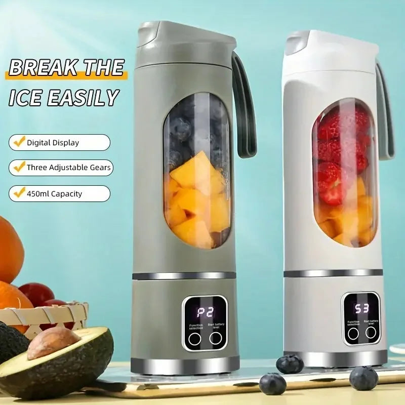 FreshBlend™ Portable Juicer Blender – USB Rechargeable Smoothie & Juice Maker