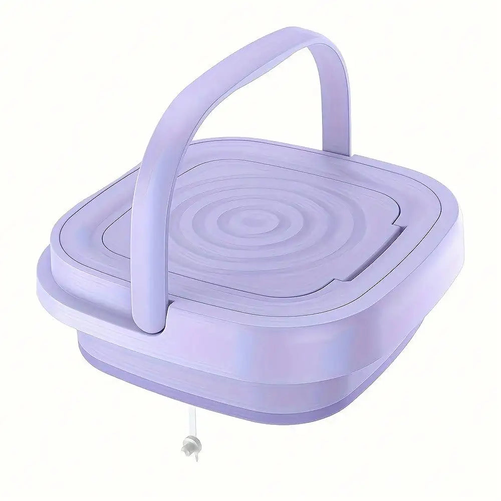 WashGo™ 8L Portable Foldable Washing Machine with Spin Dryer
