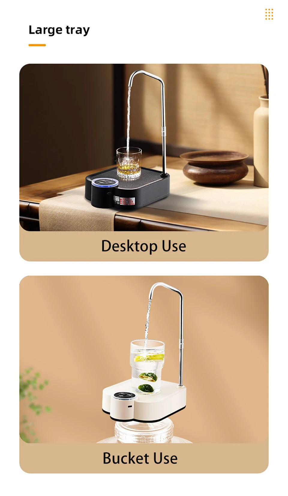 Smart Rechargeable Water Pump Dispenser