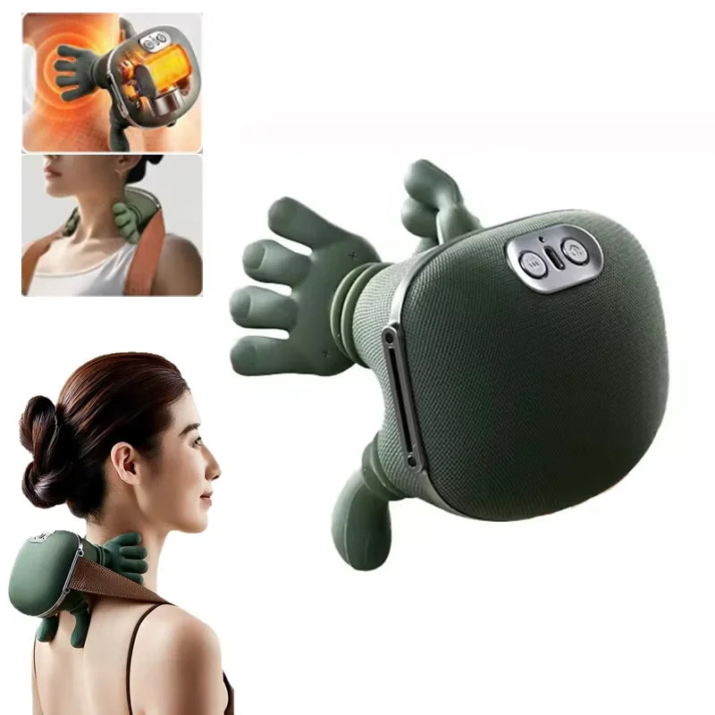 DeepRelief™ 4D Electric Body Massager – Neck, Shoulder & Full Body Relaxation