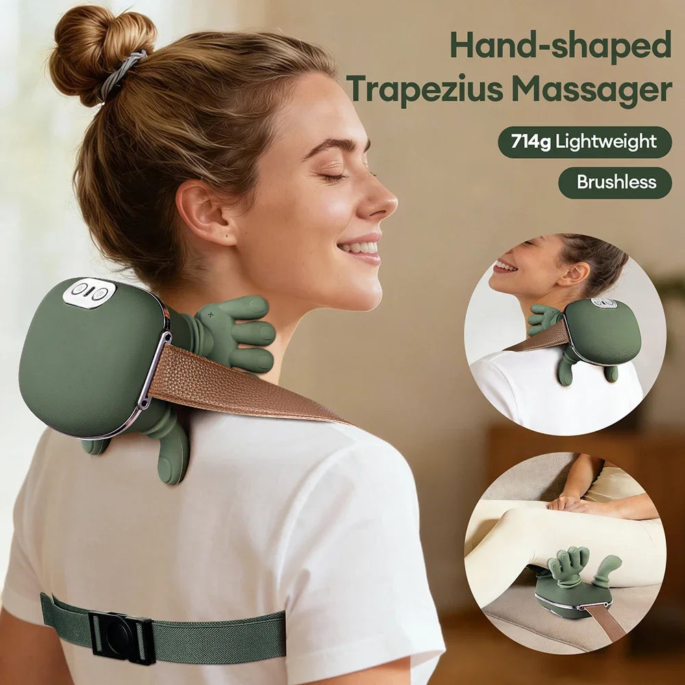 DeepRelief™ 4D Electric Body Massager – Neck, Shoulder & Full Body Relaxation