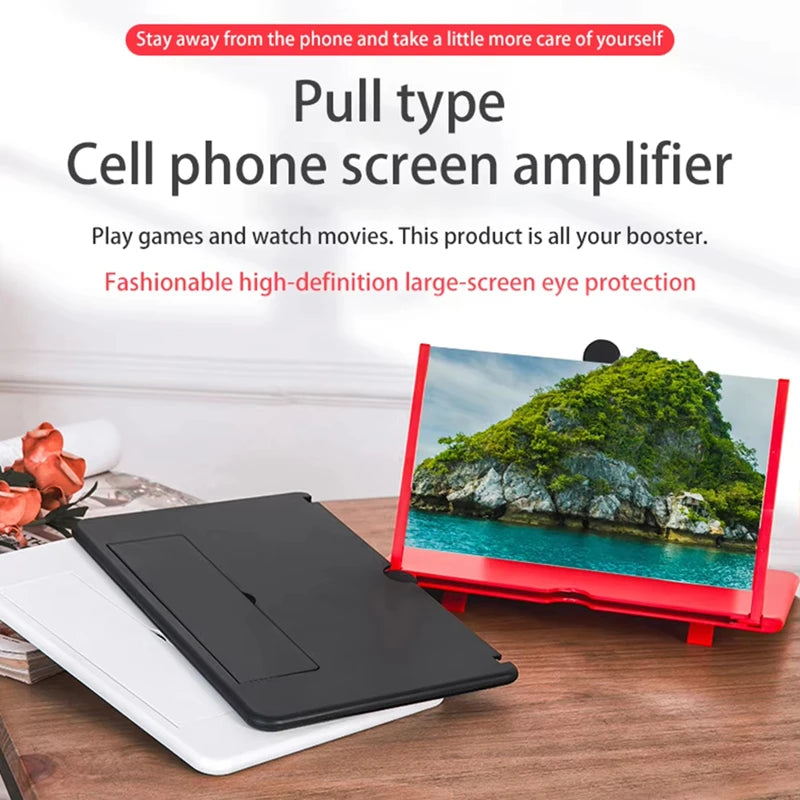 ViewMax™ HD Mobile Phone Screen Amplifier – 12 Inch Anti Blue Light Screen Magnifier