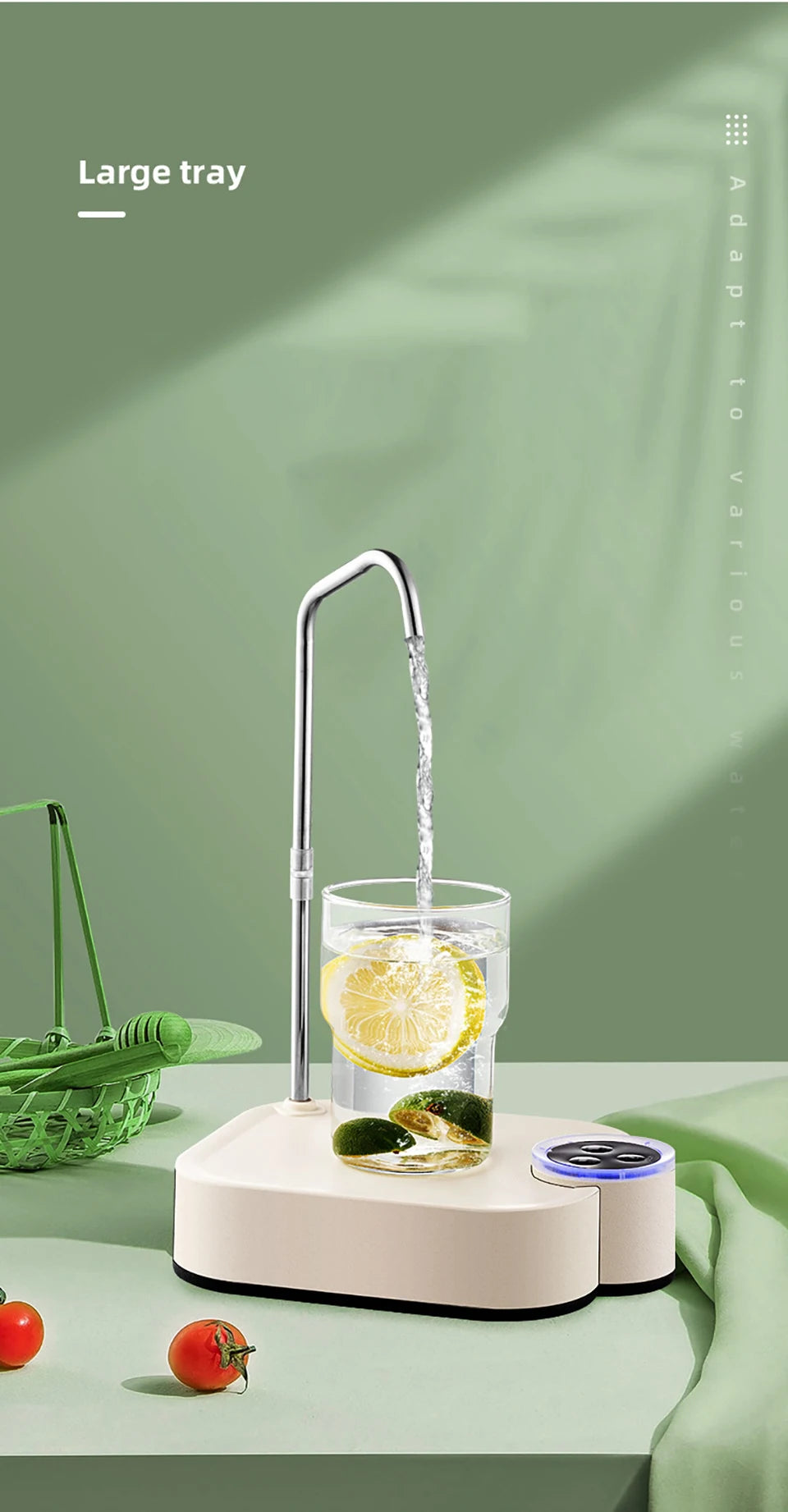 Smart Rechargeable Water Pump Dispenser