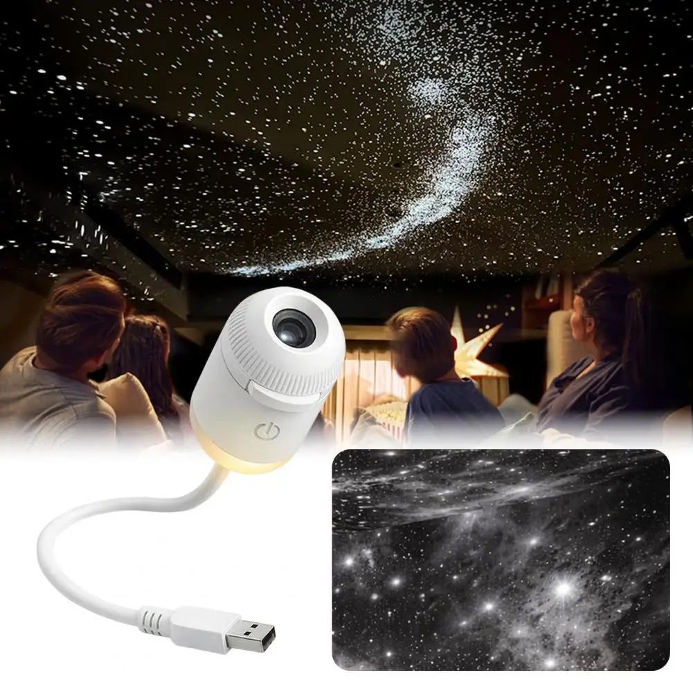 Galaxy Star Projector Lamp – Relaxing Night Light | Home Haven Ends™