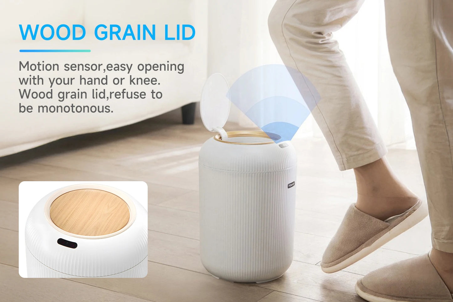 Home Haven Ends 11L Automatic Touchless Trash Can