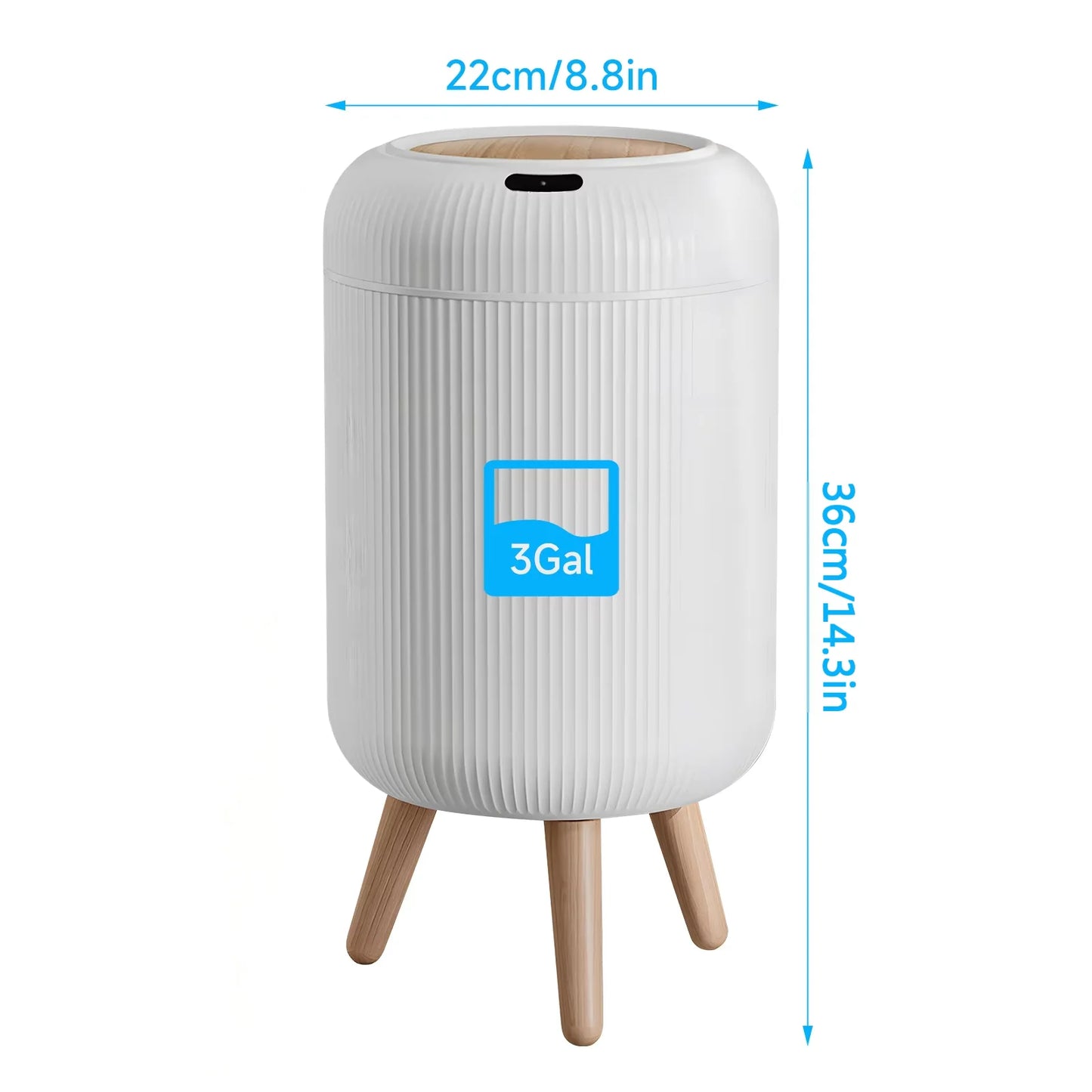 Home Haven Ends 11L Automatic Touchless Trash Can