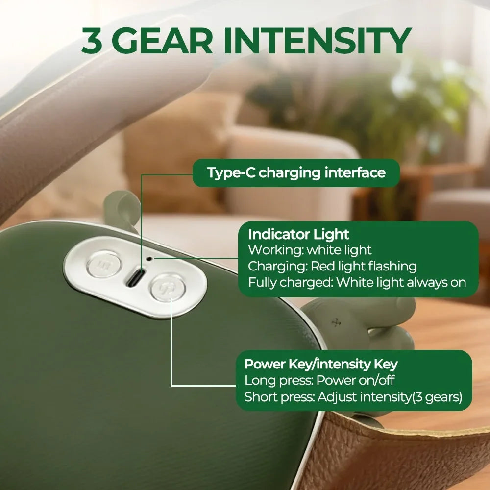 DeepRelief™ 4D Electric Body Massager – Neck, Shoulder & Full Body Relaxation