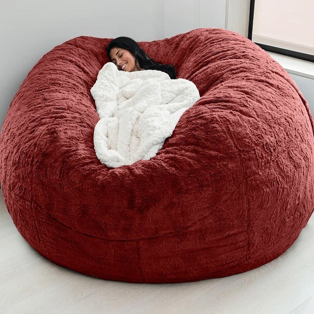 iant Lazy Bean Bag Chair – Soft Plush Lounge Sofa for Living Room & Bedroom