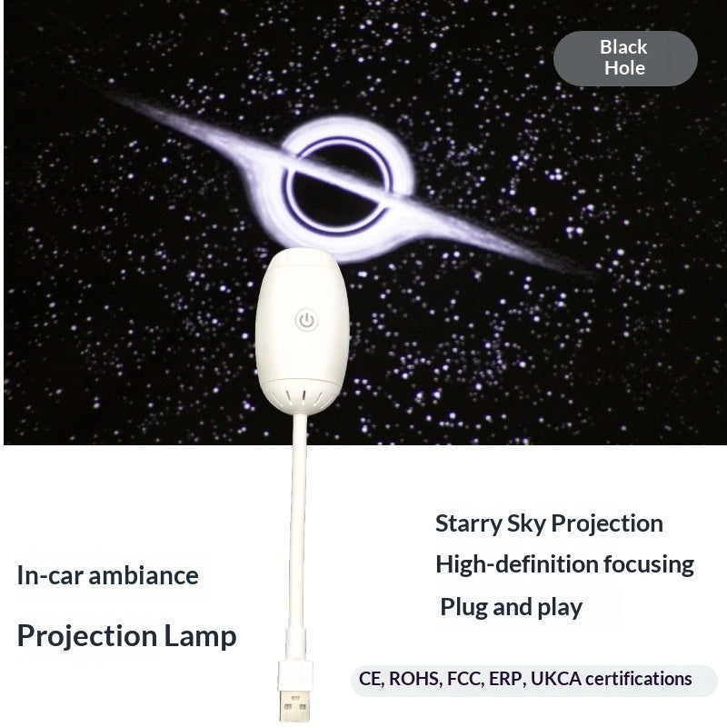 GalaxyDrive™ Star Projector | USB Milky Way Ambient Light – Home Haven Ends™