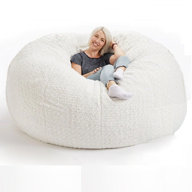 iant Lazy Bean Bag Chair – Soft Plush Lounge Sofa for Living Room & Bedroom