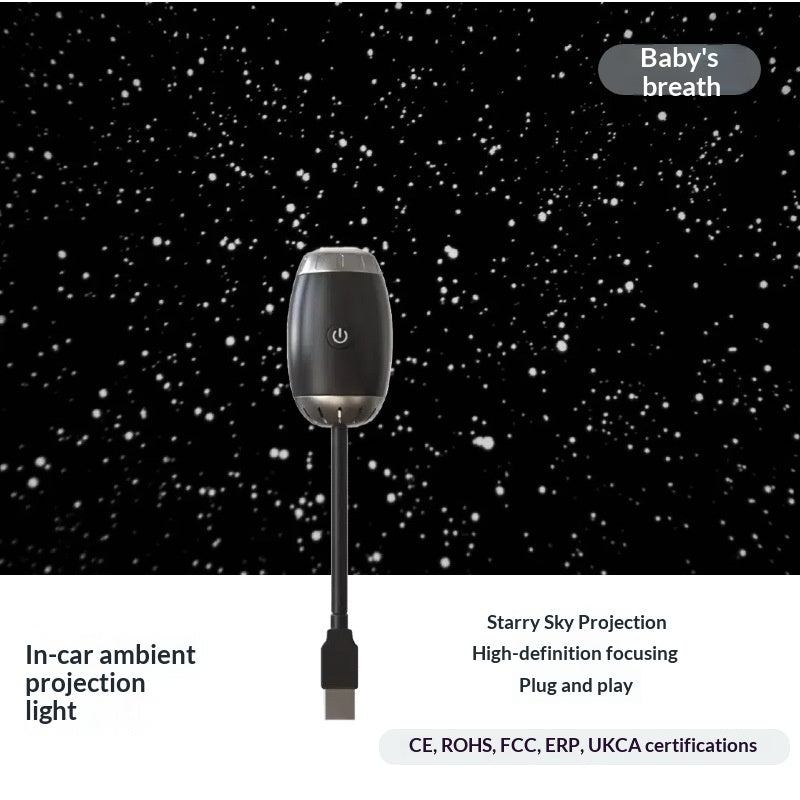 GalaxyDrive™ Star Projector | USB Milky Way Ambient Light – Home Haven Ends™