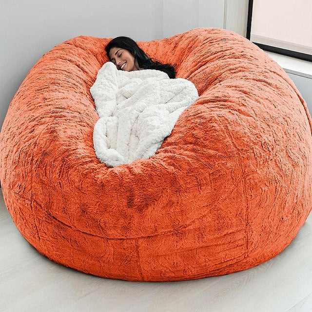 iant Lazy Bean Bag Chair – Soft Plush Lounge Sofa for Living Room & Bedroom