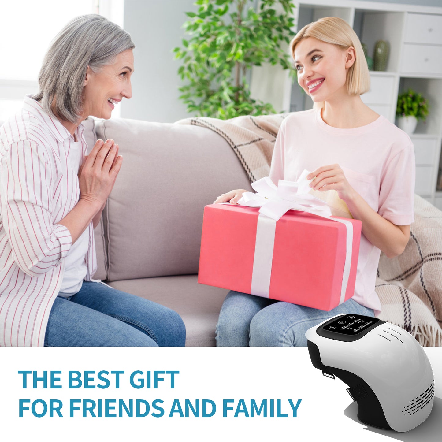 ThermaRelief™ Smart Knee Massager – Infrared Heat Therapy